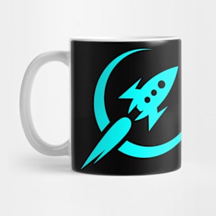 Moon Rocket Mug